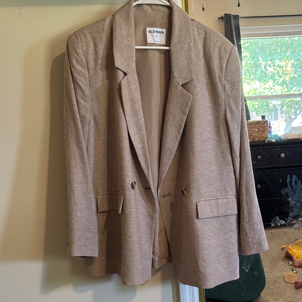 Old Navy Women's Beige Blazer